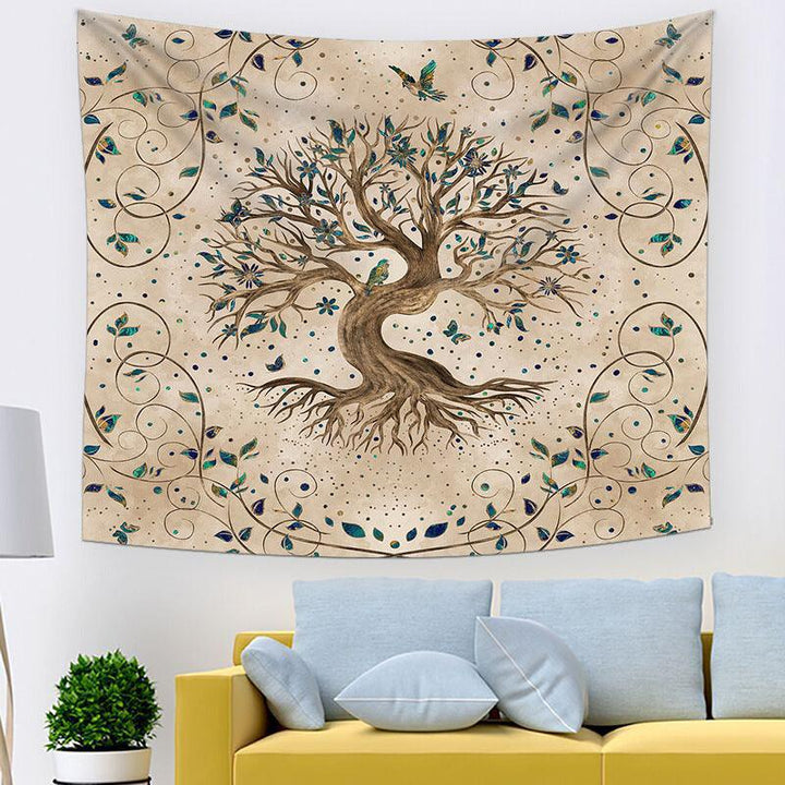 Elegant Tree of Life Wall Tapestry for Home and Dorm Decor-Orizon Depot