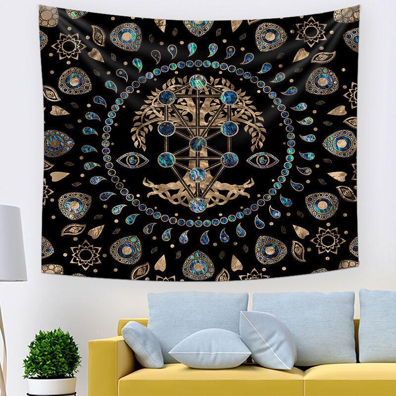 Elegant Tree of Life Wall Tapestry for Home and Dorm Decor-Orizon Depot
