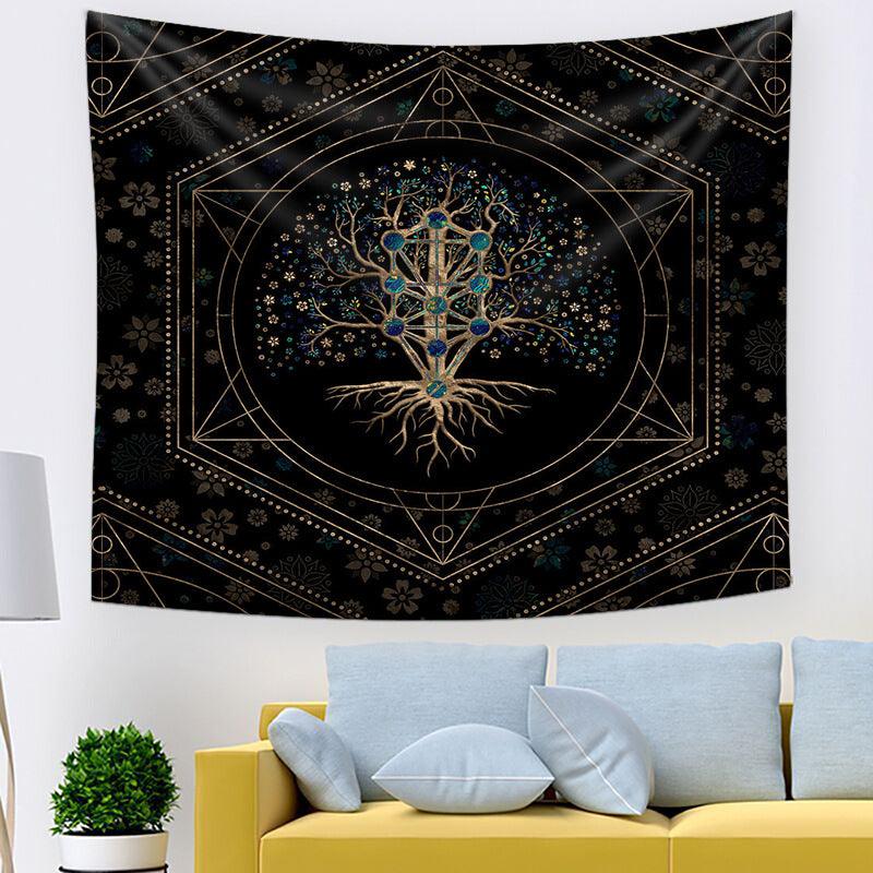 Elegant Tree of Life Wall Tapestry for Home and Dorm Decor-Orizon Depot