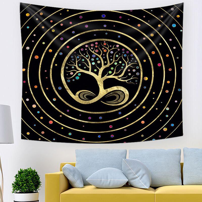 Elegant Tree of Life Wall Tapestry for Home and Dorm Decor-Orizon Depot