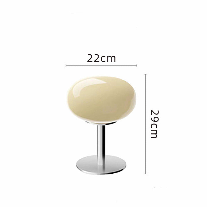 Modern Retro Glass Table Lamp | Stylish Accent Lighting