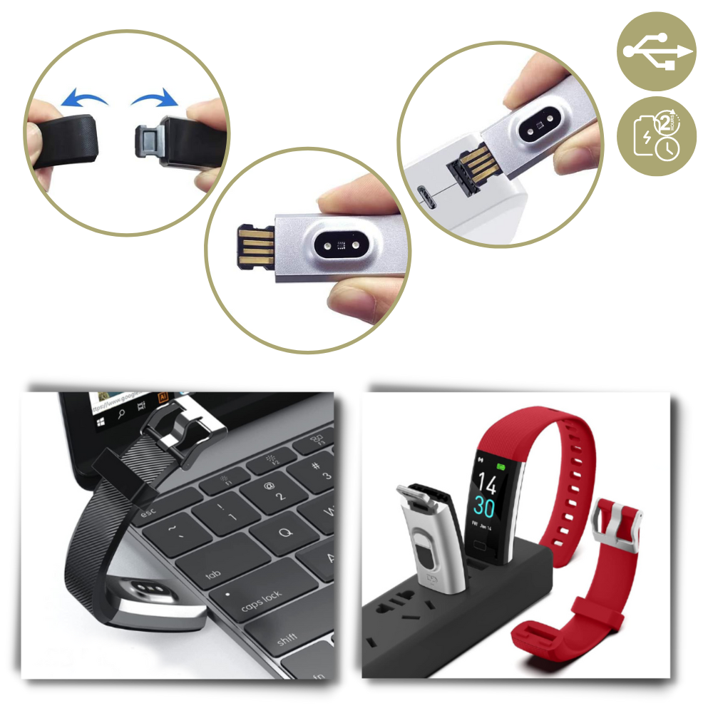 Unisex Senior Smartwatch for Heart Rate & Blood Pressure Monitoring