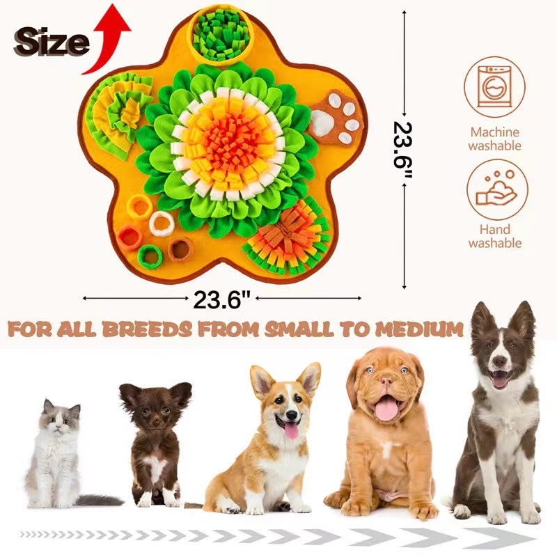 Snuffle Mat for Dogs - Interactive Feeding Toy for Mental Stimulation-Orizon Depot