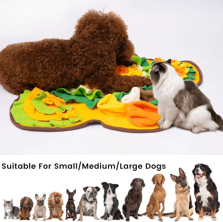 Snuffle Mat for Dogs - Interactive Feeding Toy for Mental Stimulation-Orizon Depot