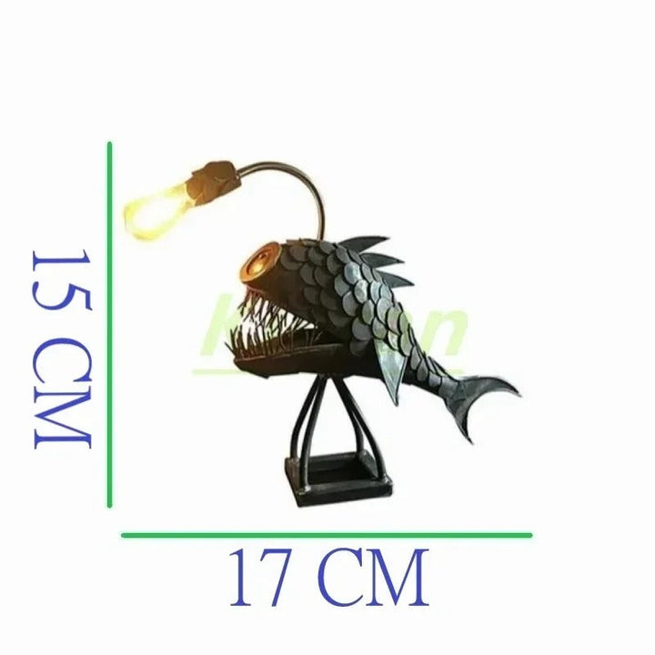 Steampunk Angler Fish Lamp – Unique & Stylish Floor Light for Home-Orizon Depot