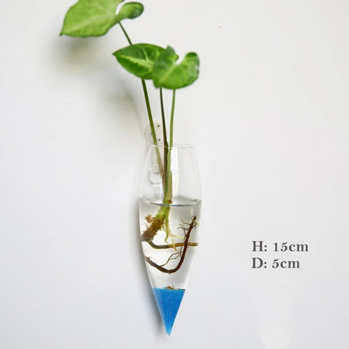 Glass Wall Vase for Home Decor - Elegant and Stylish Design-Orizon Depot