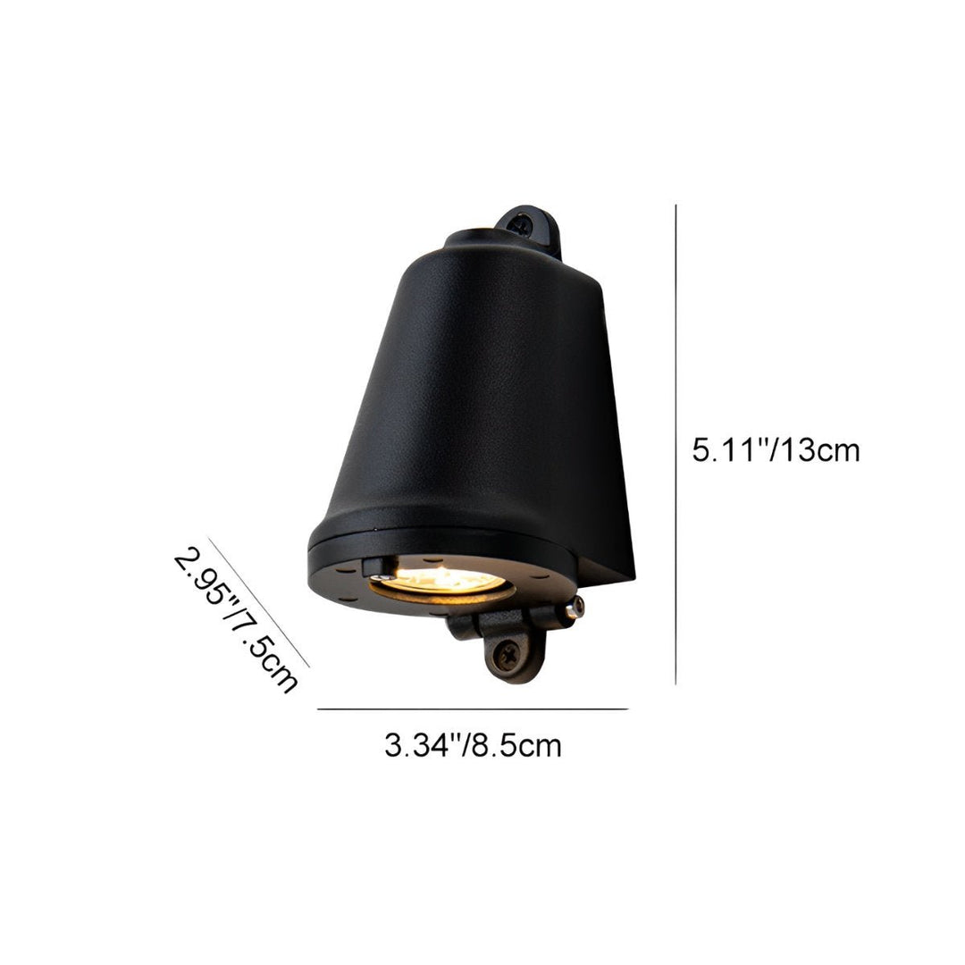 Outdoor Waterproof Bell Shaped LED Wall Sconces