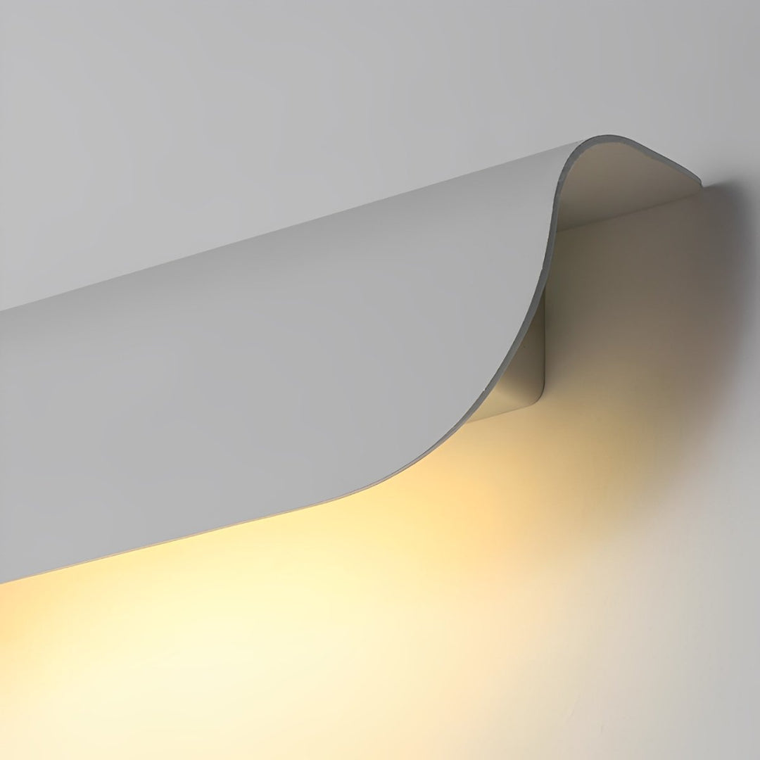 Waterproof Minimalist Arc-Shaped Outdoor Wall Light