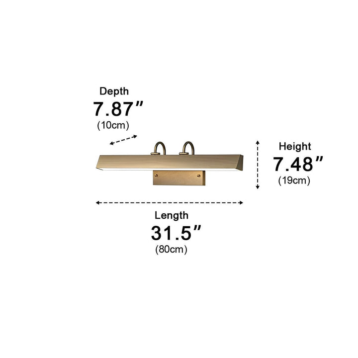 Waterproof Modern Copper Outdoor LED Wall Lights