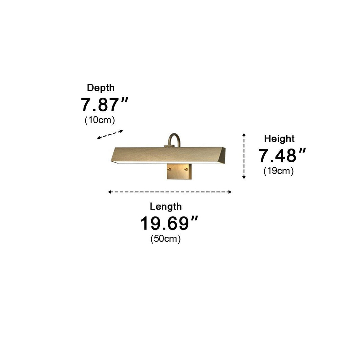 Waterproof Modern Copper Outdoor LED Wall Lights