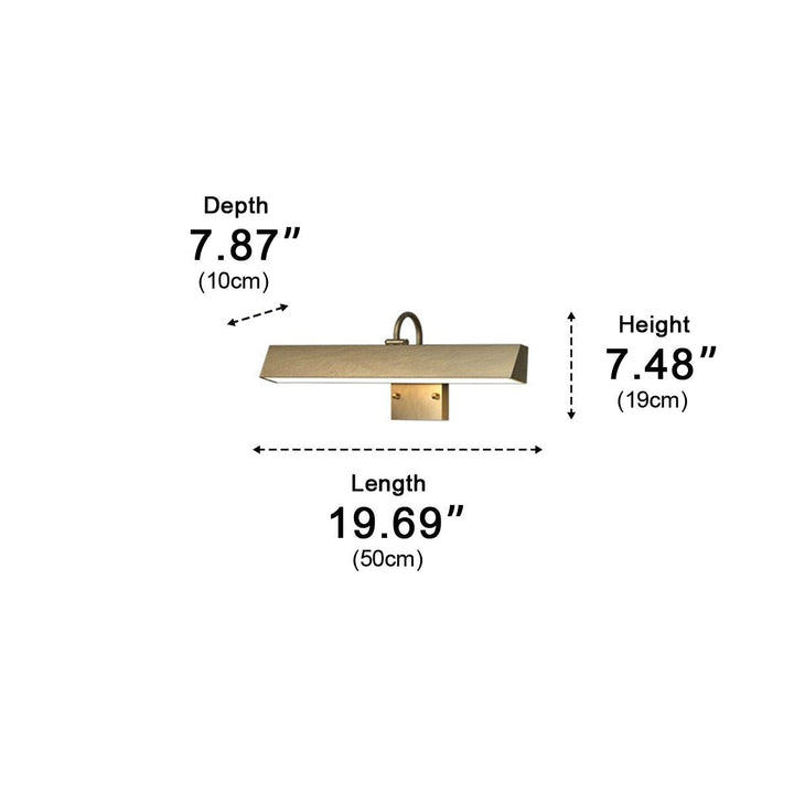 Waterproof Modern Copper Outdoor LED Wall Lights