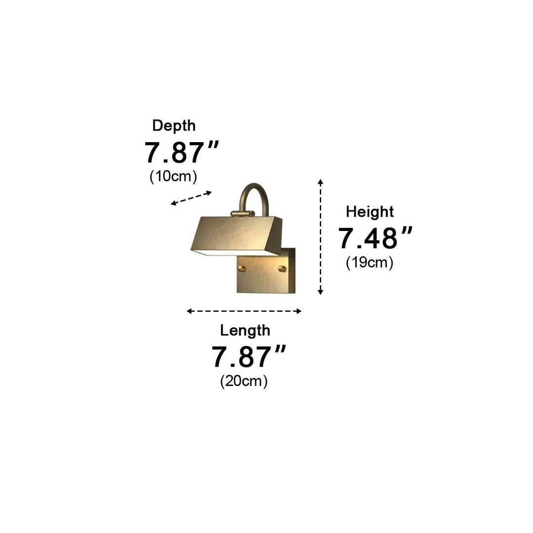 Waterproof Modern Copper Outdoor LED Wall Lights