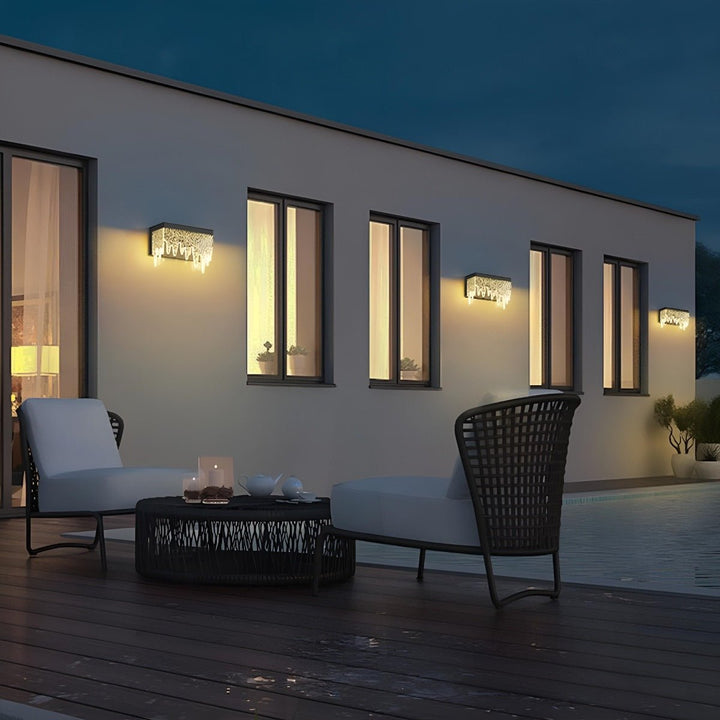 Waterproof Modern Farmhouse Outdoor LED Wall Lights