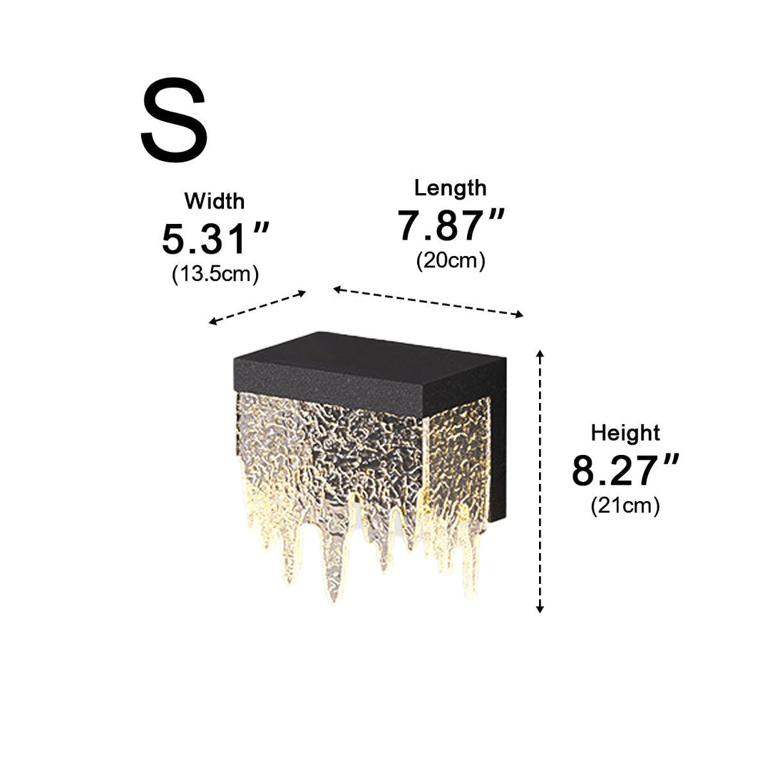 Waterproof Modern Farmhouse Outdoor LED Wall Lights