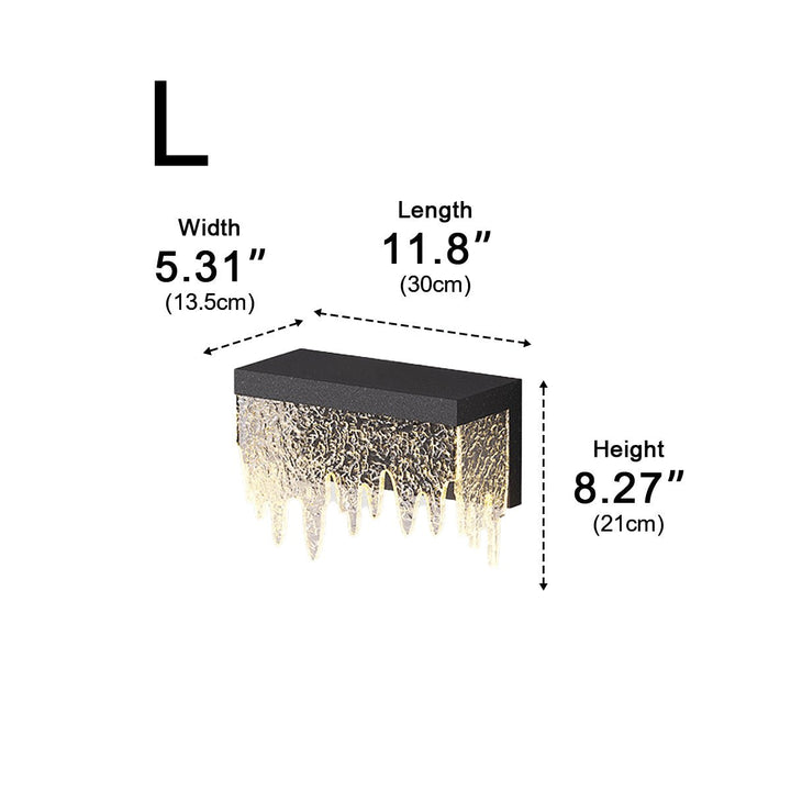 Waterproof Modern Farmhouse Outdoor LED Wall Lights