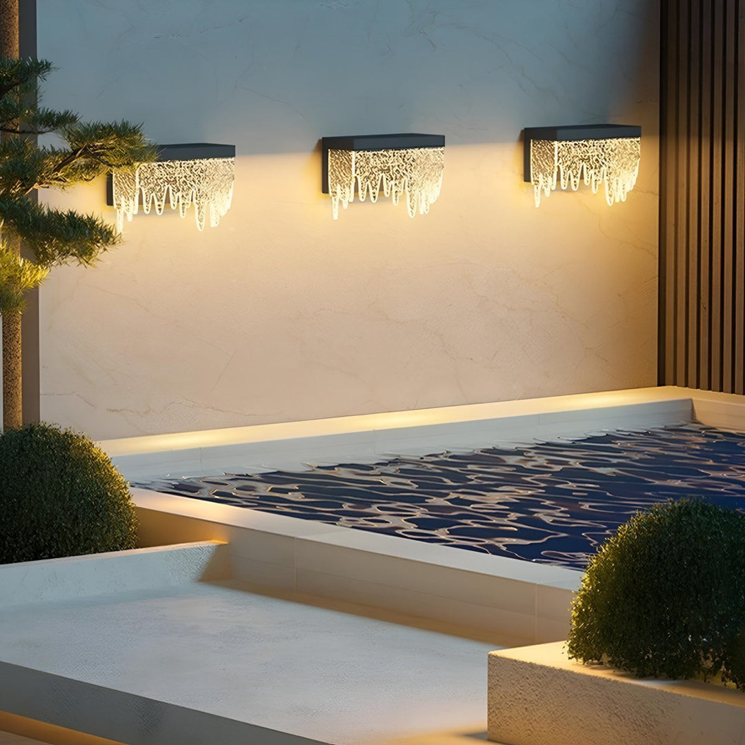 Waterproof Modern Farmhouse Outdoor LED Wall Lights