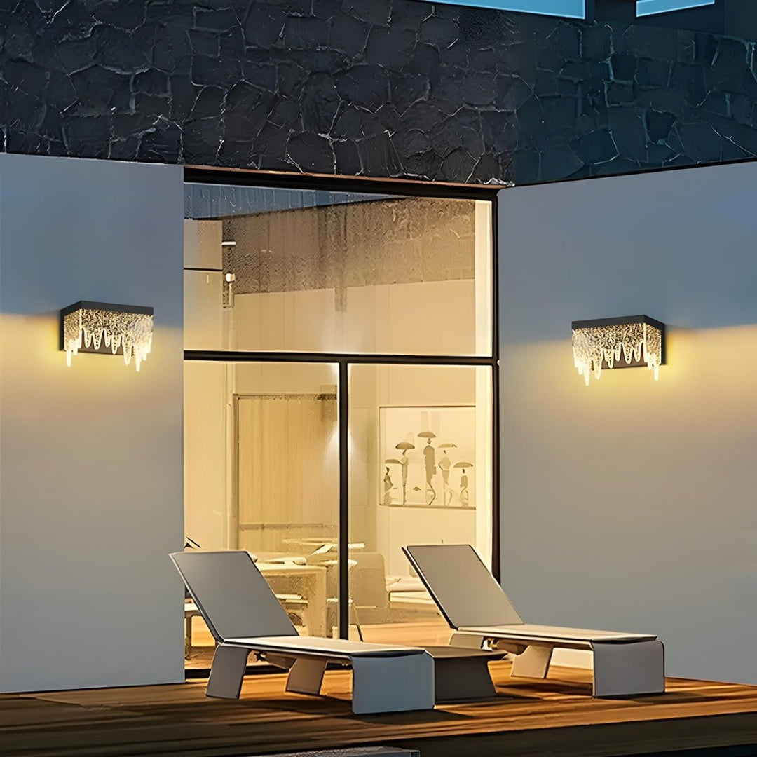 Waterproof Modern Farmhouse Outdoor LED Wall Lights