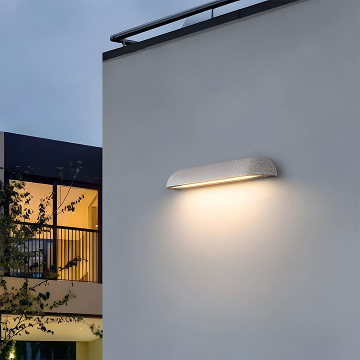 Outdoor Waterproof Curved LED Porch Light
