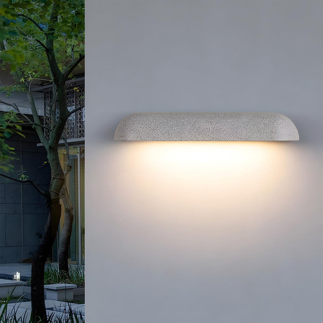 Outdoor Waterproof Curved LED Porch Light