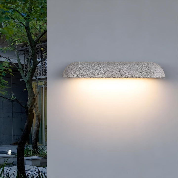 Outdoor Waterproof Curved LED Porch Light