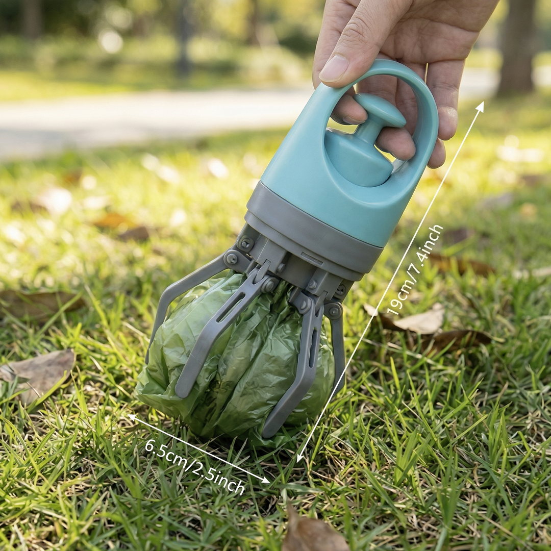 Portable Dog Poop Scooper with Bags – Outdoor Cleaning Set-Orizon Depot