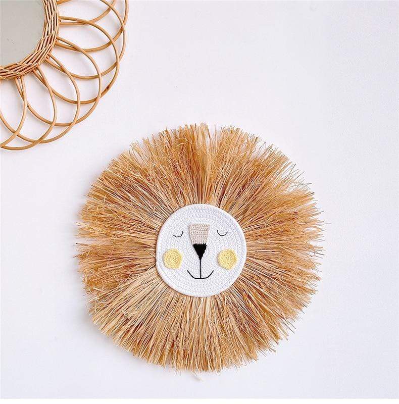 Sweet Lion Head Wall Decoration for Home or Office Decor-Orizon Depot