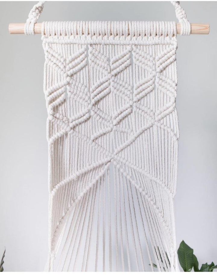 Macrame Wall Hanging Cat Bed for Stylish Pet Relaxation-Orizon Depot