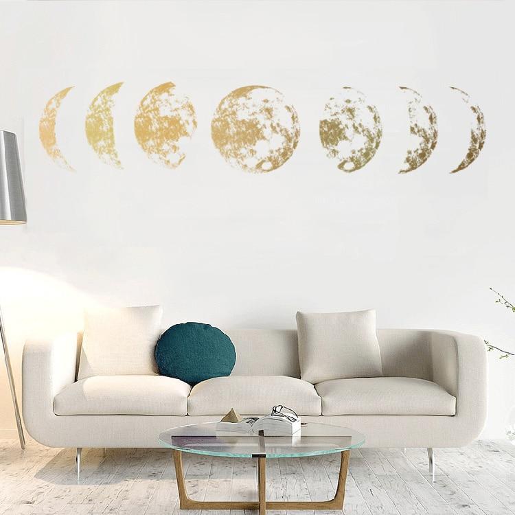 Mouth Phases Wall Sticker for Creative Home Decor-Orizon Depot