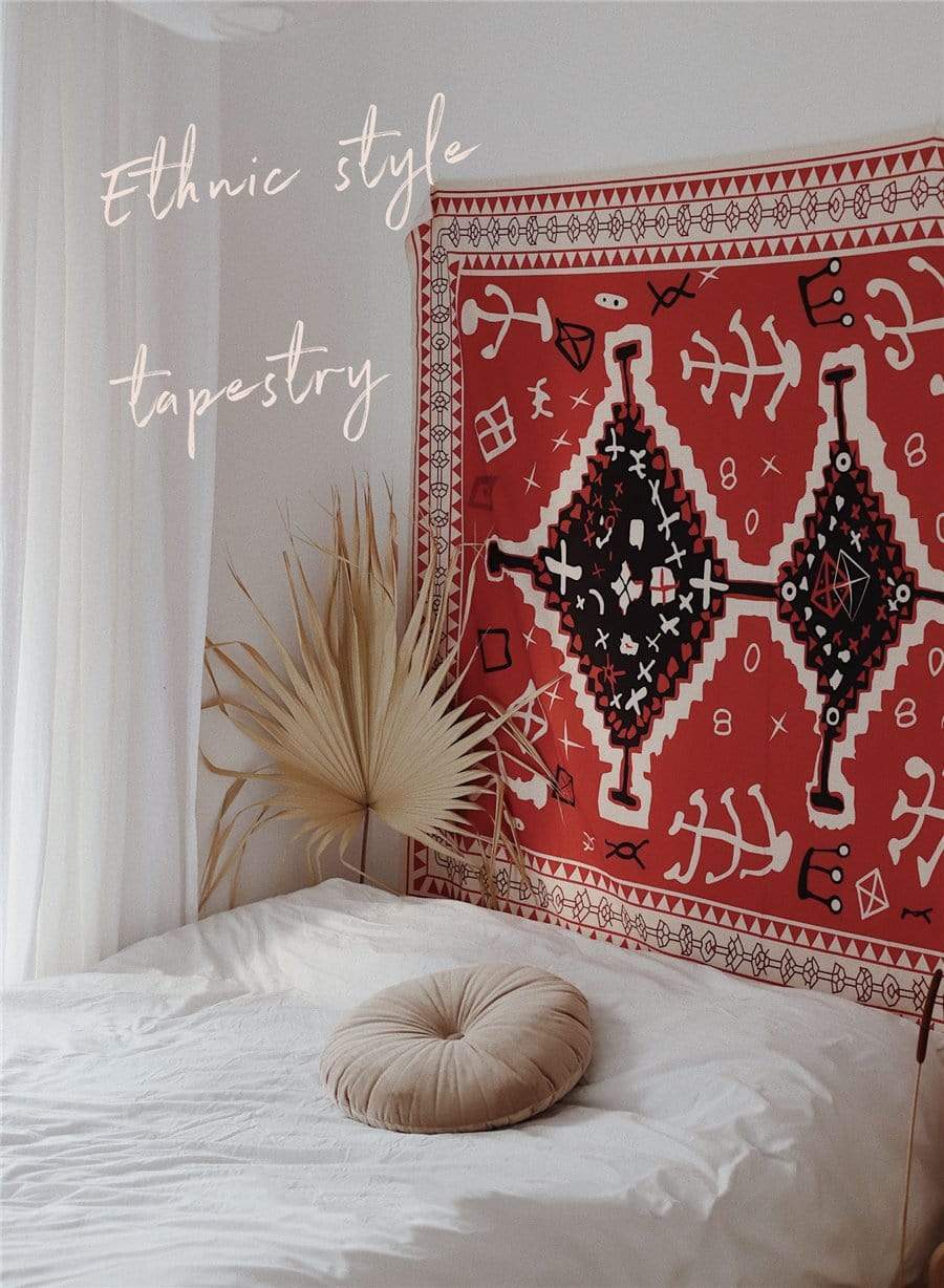 Moroccan Totem Wall Tapestry for Home Decor and Aesthetic Appeal-Orizon Depot