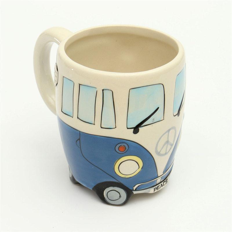 Hippie Bus Coffee Mug - Fun and Unique Travel-Inspired Drinkware-Orizon Depot