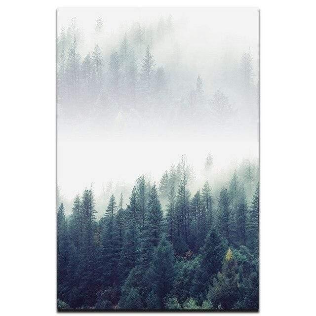 Nordic Forest Landscape 3-Piece Wall Art Set for Home Decor-Orizon Depot