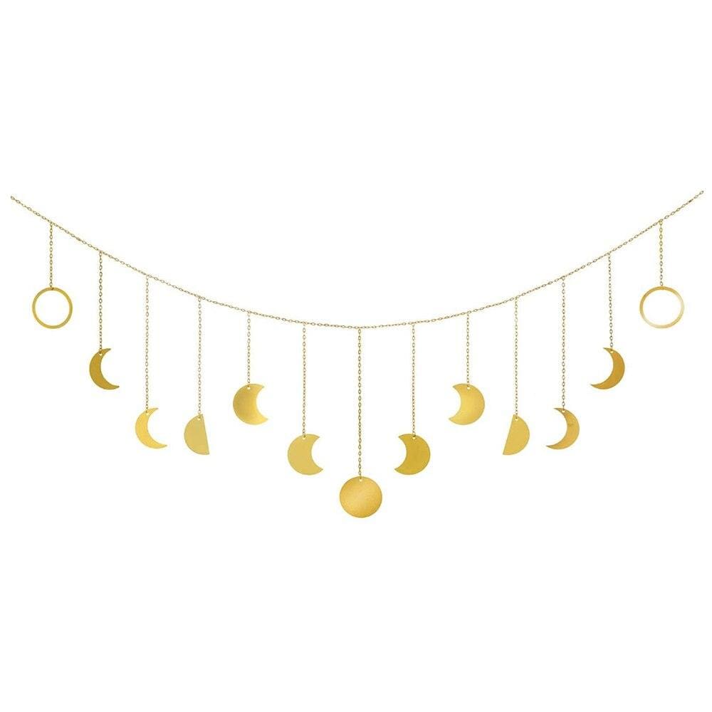 Moon Phase Wall Hanging Decor for Home Aesthetic-Orizon Depot