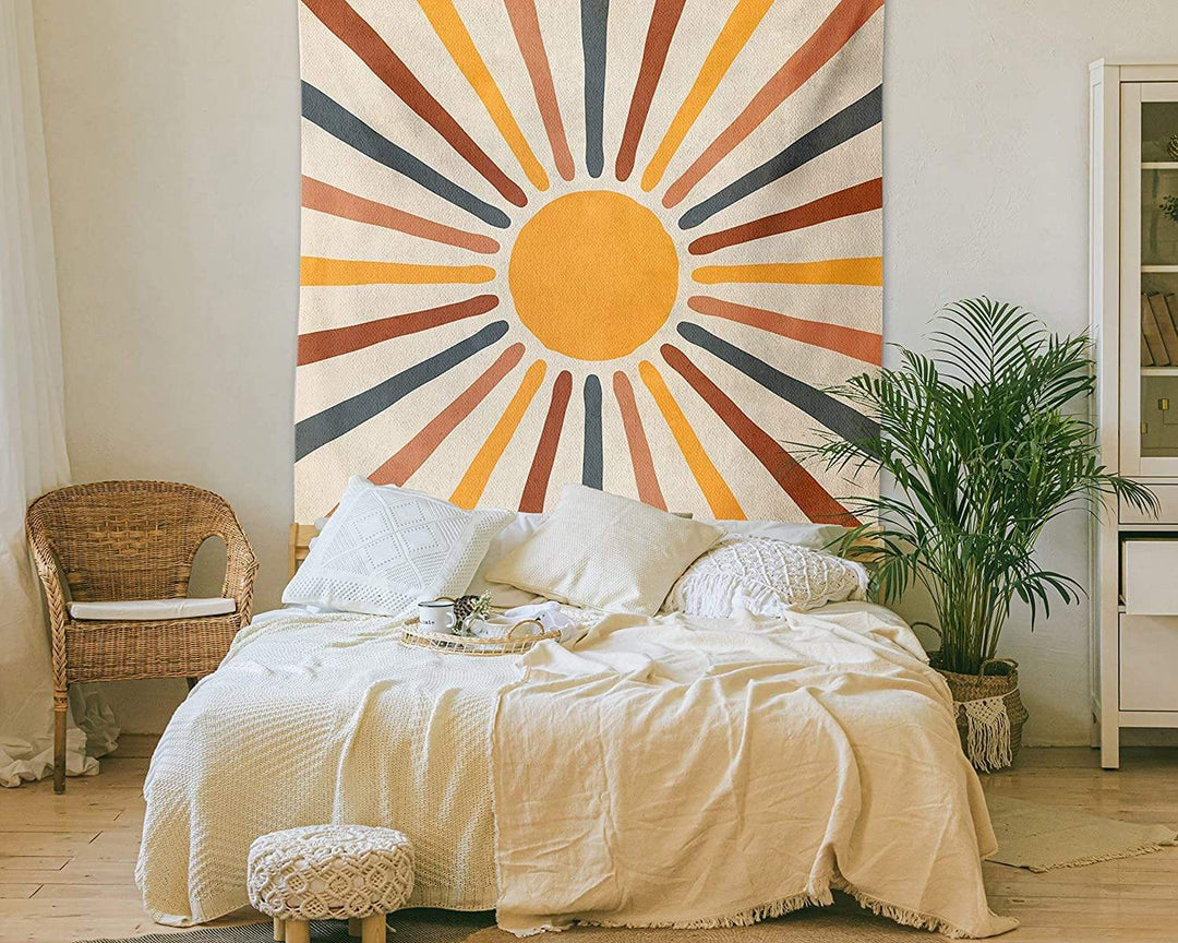 Sunshine Floral Wallpaper for Brightening Your Space-Orizon Depot