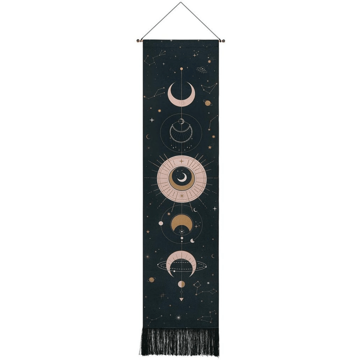 Moon Phases Wall Hanging Tapestry for Home Decor-Orizon Depot