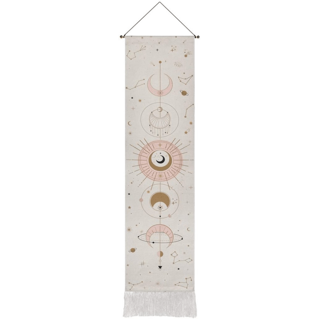 Moon Phases Wall Hanging Tapestry for Home Decor-Orizon Depot