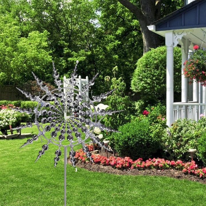 Magical Anti-Rust Kinetic Metal Wind Spinners for Outdoor Decor